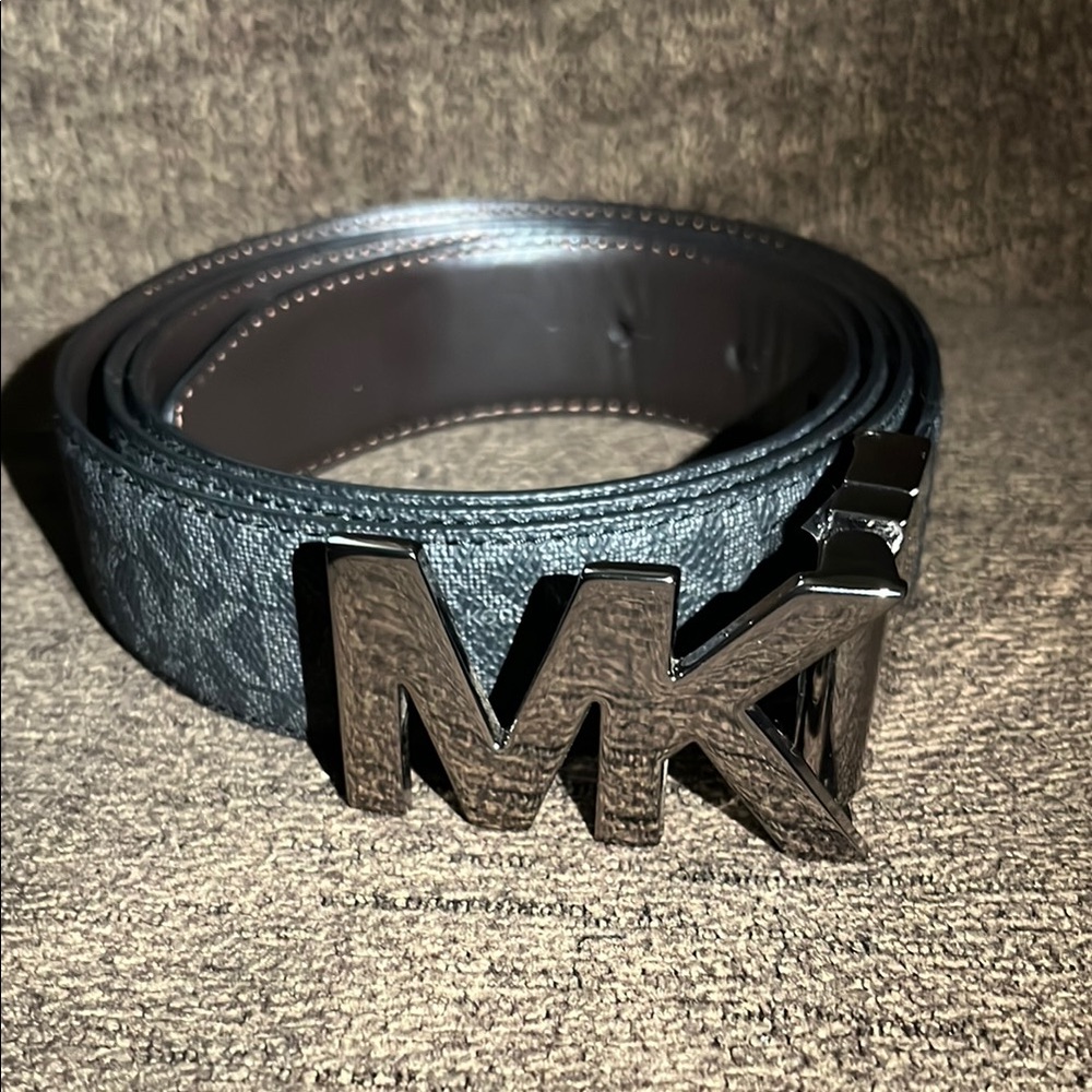 Michael Kors Black and Brown Belt